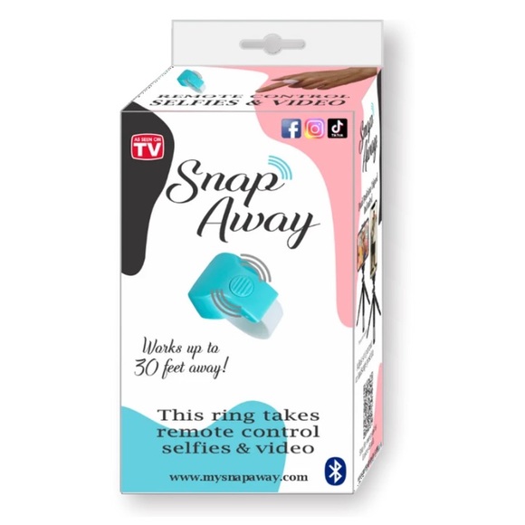 NWT-Snap Away PINK Ring & Dual Tripod & Charging Cord PINK - Picture 10 of 11